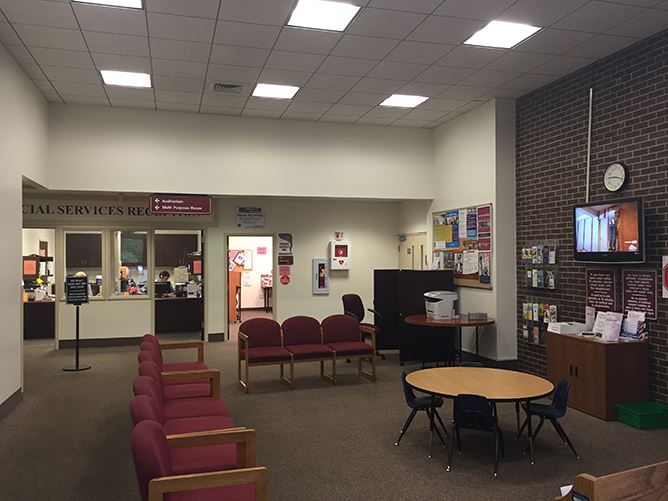 Social Services Waiting Area - December 2015